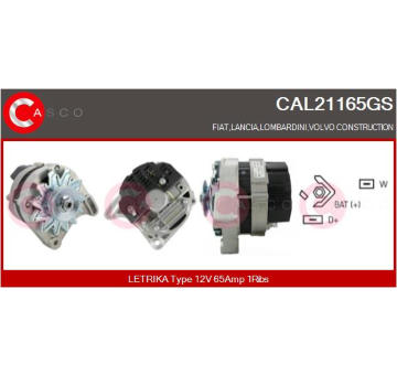 Alternátor CASCO CAL30219AS