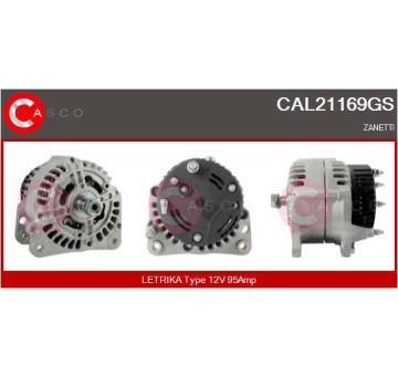 generátor CASCO CAL15381AS