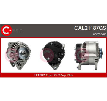 generátor CASCO CAL15395GS