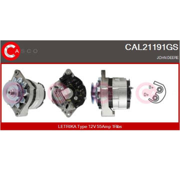 generátor CASCO CAL15398AS
