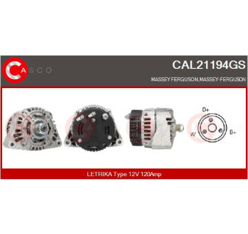 Spínač riadenia CASCO CCS73025GS