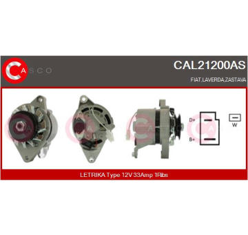 Alternátor CASCO CAL32101AS