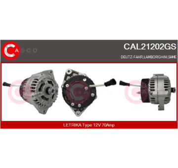 Alternátor CASCO CAL32102GS