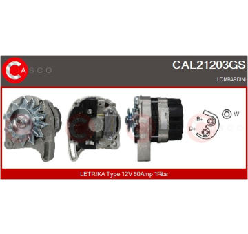 generátor CASCO CAL15406AS