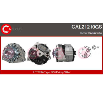 Alternátor CASCO CAL32108AS