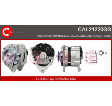 Alternátor CASCO CAL32114AS