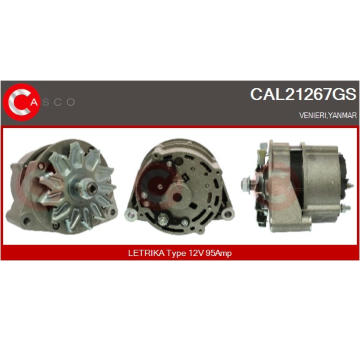 generátor CASCO CAL15457AS