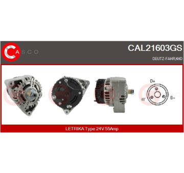 Spínač riadenia CASCO CCS74017GS