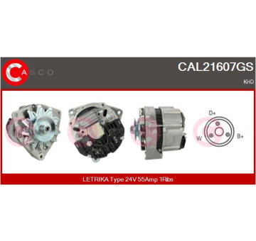 Alternátor CASCO CAL32194AS