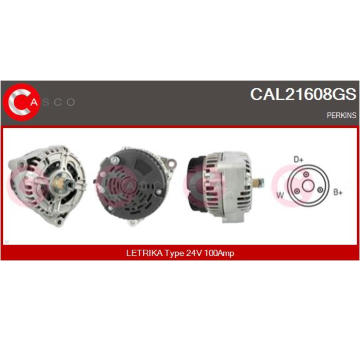 Alternátor CASCO CAL32194GS