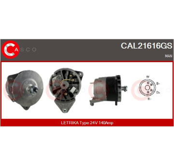 Spínač riadenia CASCO CCS74037GS