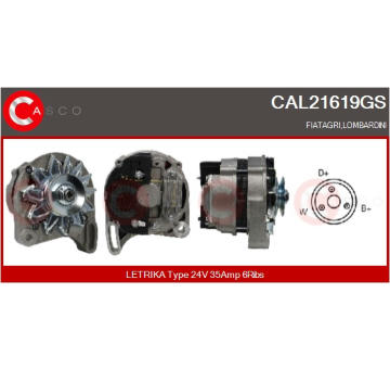 Spínač riadenia CASCO CCS74041GS