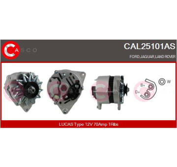 Alternátor CASCO CAL25101AS