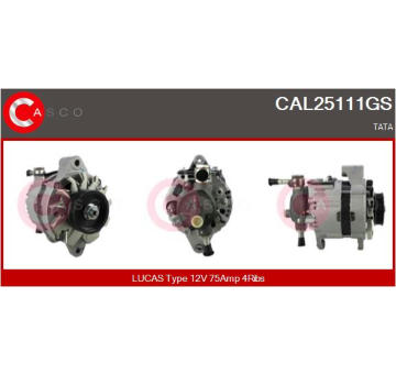 Alternátor CASCO CAL35107AS