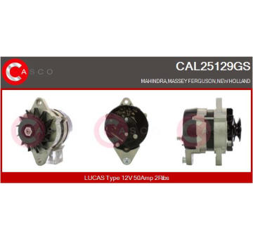 Alternátor CASCO CAL35127AS