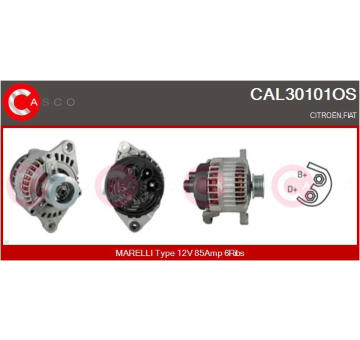 Spínač riadenia CASCO CCS74137GS