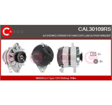 generátor CASCO CAL30109RS