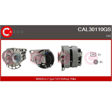 Spínač riadenia CASCO CCS74159GS