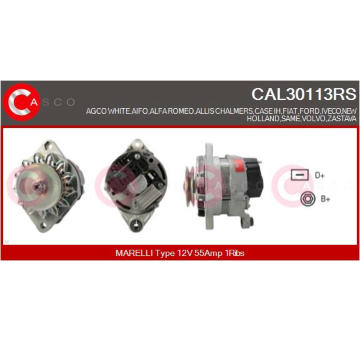 Alternátor CASCO CAL35164AS