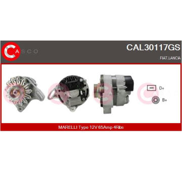 Alternátor CASCO CAL35171AS