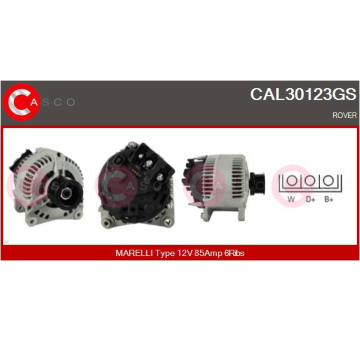 generátor CASCO CAL15589AS