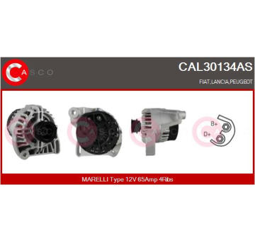 Alternátor CASCO CAL30153AS