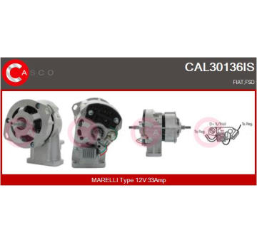 Alternátor CASCO CAL35201AS