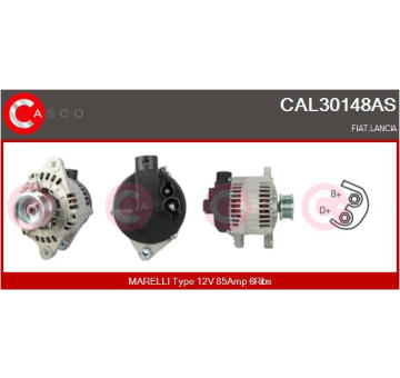 Alternátor CASCO CAL12100AS