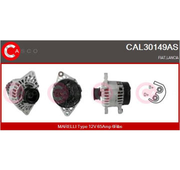 Alternátor CASCO CAL32122AS