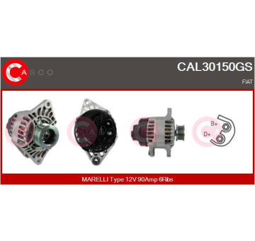 Alternátor CASCO CAL12103AS