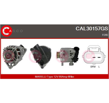 generátor CASCO CAL15A43GS