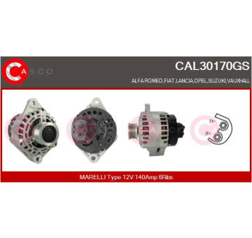 Alternátor CASCO CAL14112AS