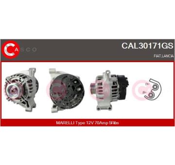 Alternátor CASCO CAL14114AS