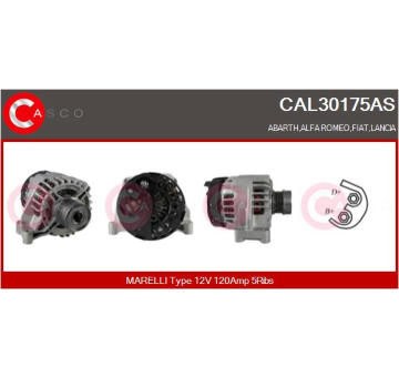 Alternátor CASCO CAL35258AS