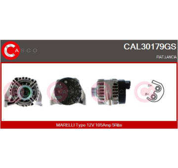 Alternátor CASCO CAL35263AS