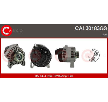Spínač, zvedací zařízení oken CASCO CWR73021AS