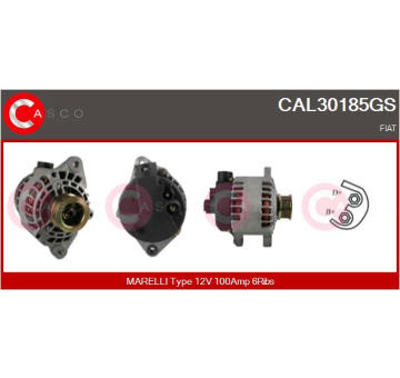 Alternátor CASCO CAL35206AS