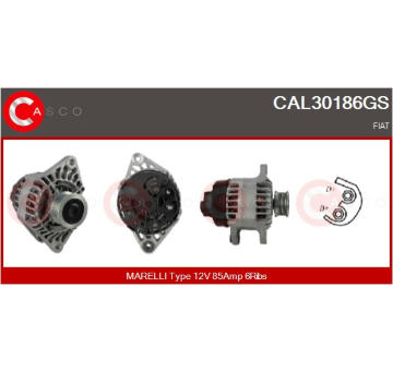 Spínač, zvedací zařízení oken CASCO CWR73016AS