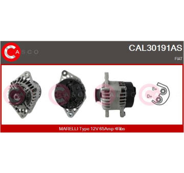 Alternátor CASCO CAL35277AS