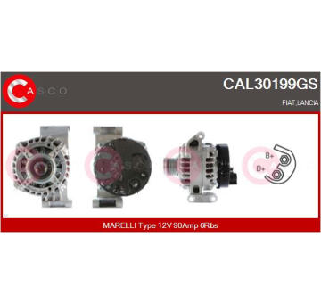 generátor CASCO CAL30199GS