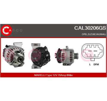 Regulovatelný ventil, kompresor CASCO CCV15900AS