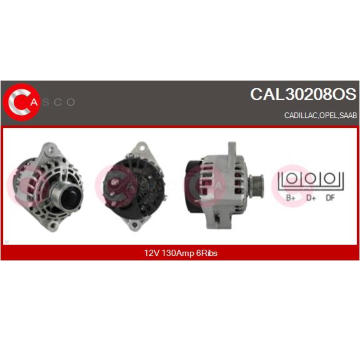 Motor stěračů CASCO CWM10106AS