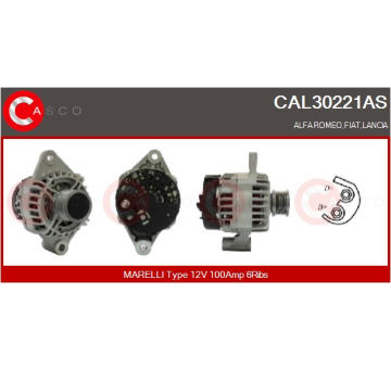 Tyčoví stěračů CASCO CWT10108AS