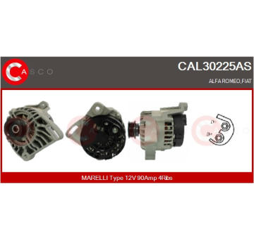 generátor CASCO CAL20107AS