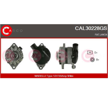 Tyčoví stěračů CASCO CWT12104AS