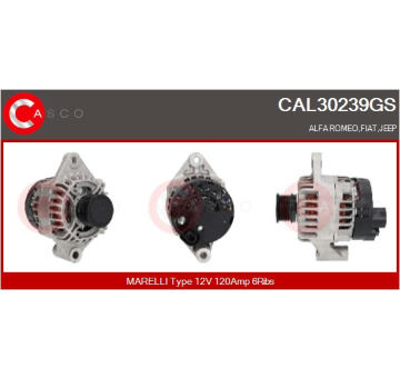 Tyčoví stěračů CASCO CWT30121AS