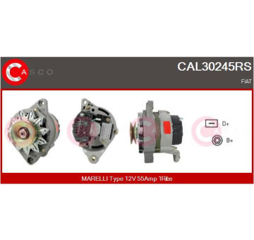 Zámek dveří CASCO CDL73017AS