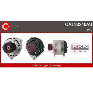 generátor CASCO CAL20136AS