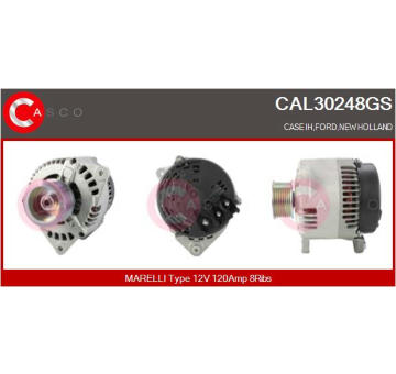 generátor CASCO CAL20137AS