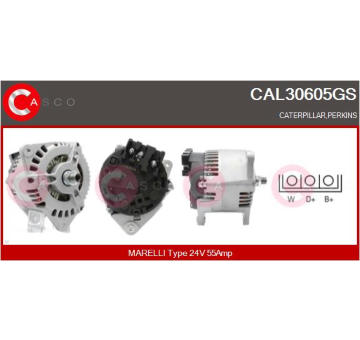 Zámek dveří CASCO CDL73039AS